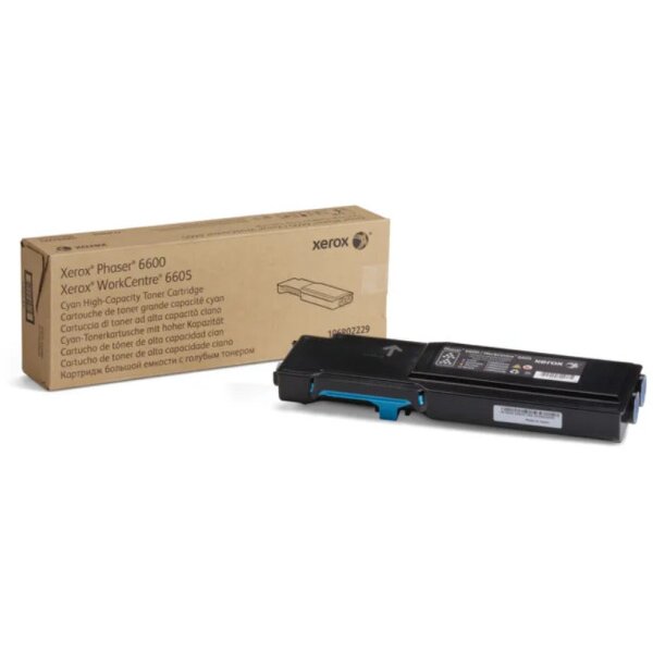 XEROX Cartouche toner HY cyan 106R02229 Phaser 6600 6000 pages