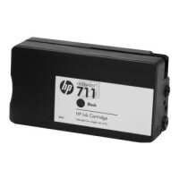 HP Tintenpatrone 711 HY schwarz CZ133A DesignJet T120 520...