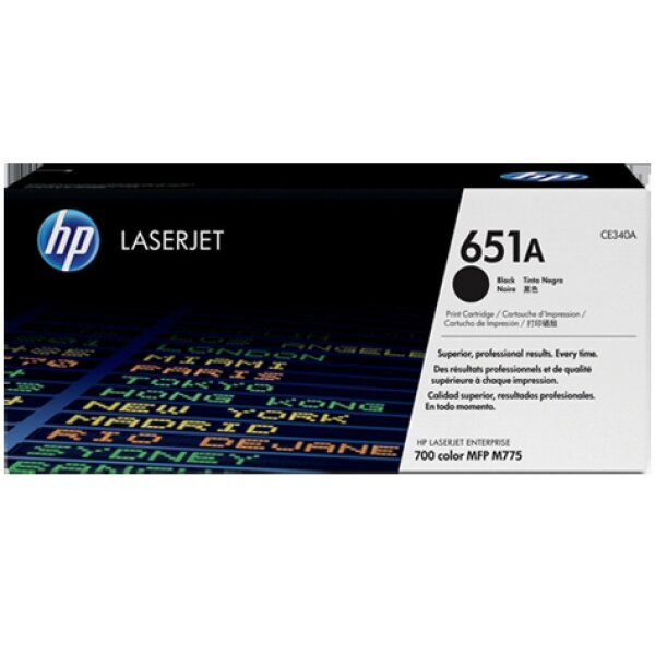 HP Toner-Modul 651A schwarz CE340A LJ Enterpr.700 M775 13500 S.