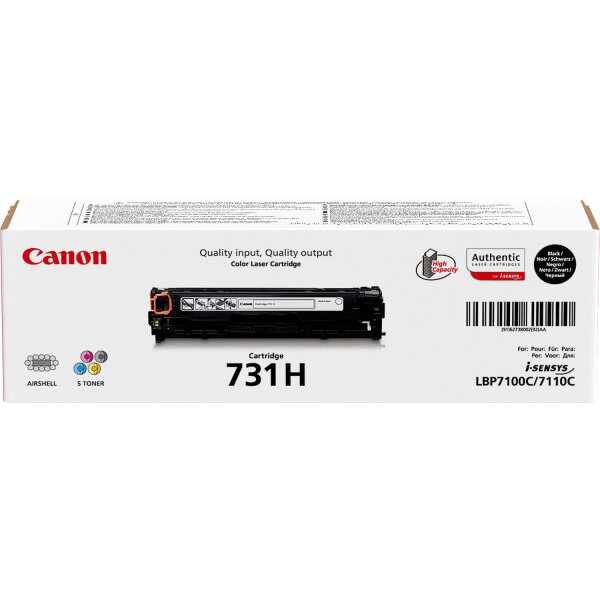CANON Cartouche toner 731H noir 6273B002 LBP 7100/7110 2400 pages