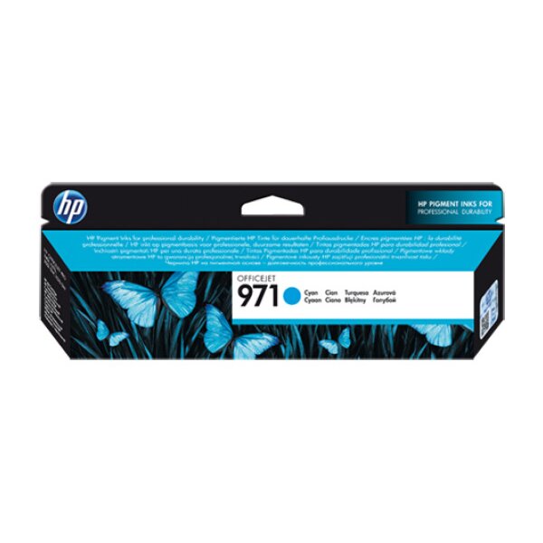 HP Cartouche dencre 971 cyan CN622AE OfficeJet Pro X451/576 2500 p.