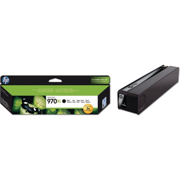 HP Tintenpatrone 970XL schwarz CN625AE OfficeJet Pro X451/576 9200 S.