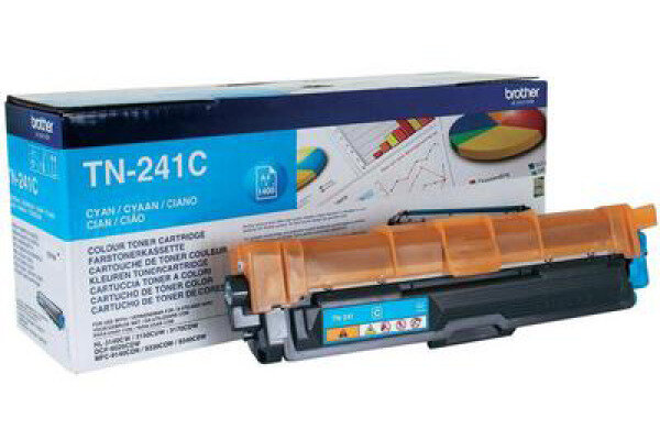BROTHER Toner cyan TN-241C HL-3140/3170 1400 Seiten