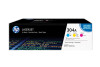 HP Toner Tri-Pack 304A CMY CF372AM Color LaserJet CP2025 2800 p.