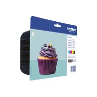 BROTHER Valuepack CMYBK LC-123VALBP DCP-J4110DW 600 pages