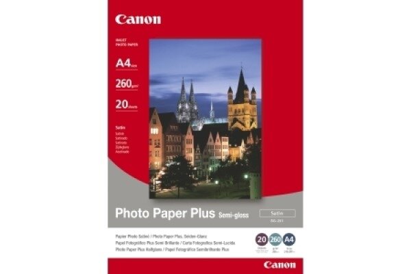 CANON Photo Paper Semi-gloss 10x15cm SG2014x6 InkJet, 260g 5 Blatt