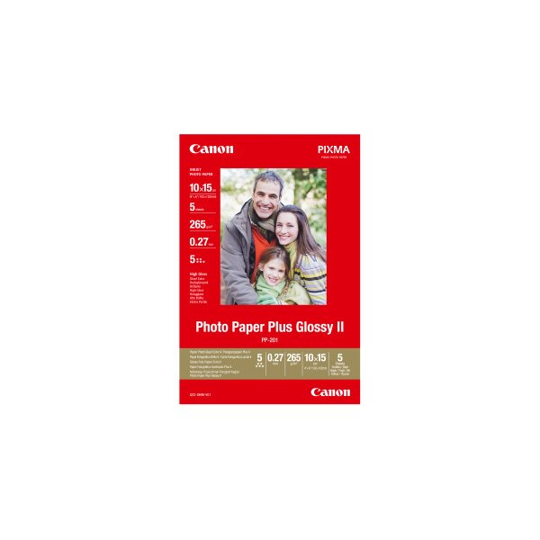 CANON Photo Paper glossy 10x15cm PP2014x6 InkJet, 265g 5 feuilles
