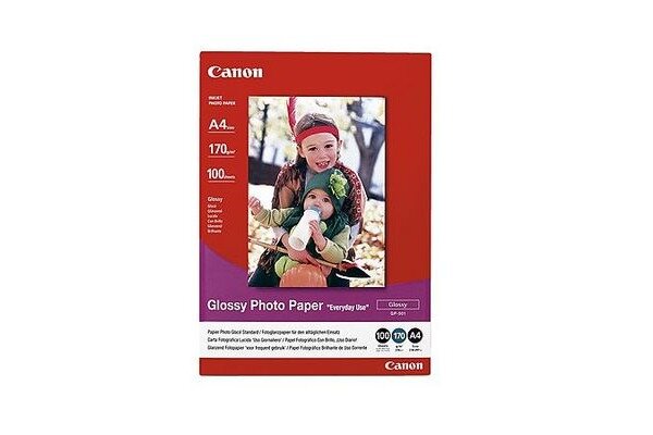 CANON Photo Paper glossy A4 GP501A4 InkJet, 210g 5 Blatt