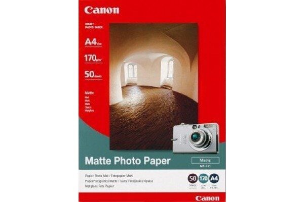 CANON Photo Paper matte A4 MP101A4 InkJet, 170g 5 Blatt