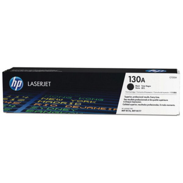 HP Cartouche toner 130A noir CF350A Color LJ Pro M176 1300 p.