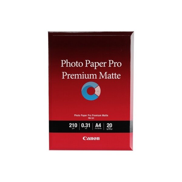 CANON Premium Matte Photo Paper A4 PM101A4 InkJet 210g 20 feuilles