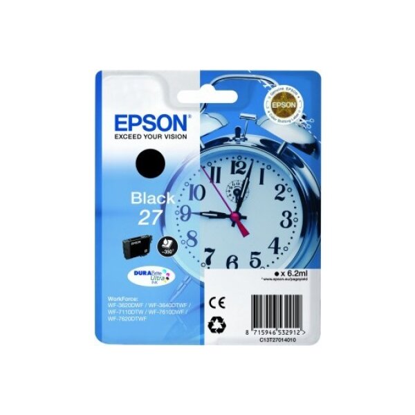 EPSON Cart. dencre noir T270140 WF 3620/7620 350 pages