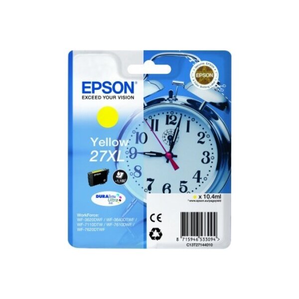 EPSON Cart. dencre XL yellow T271440 WF 3620/7620 1100 pages