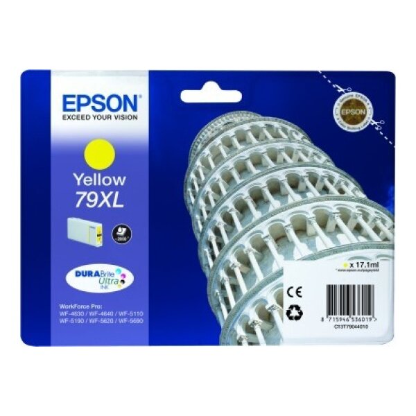 EPSON Tintenpatrone XL yellow T790440 WF 5110/5620 2000 Seiten