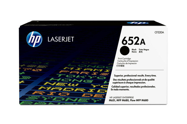 HP Toner-Modul 652A schwarz CF320A CLJ Enterprise M680 11500 S.