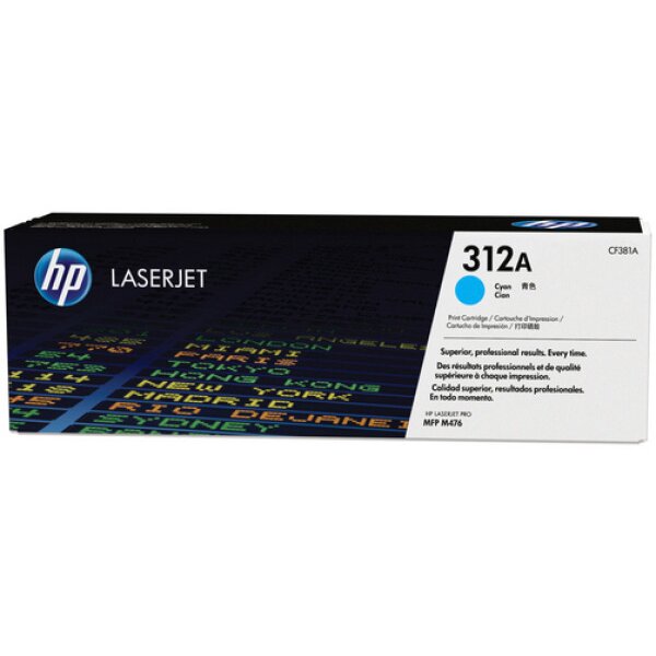 HP Toner-Modul 312A cyan CF381A Color LJ Pro M476 2700 S.