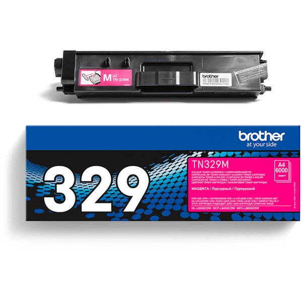 BROTHER Toner Super HY magenta TN-329M MFC-L8450CDW 6000 pages