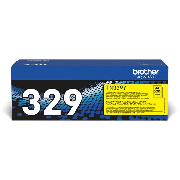 BROTHER Toner Super HY yellow TN-329Y MFC-L8450CDW 6000 Seiten
