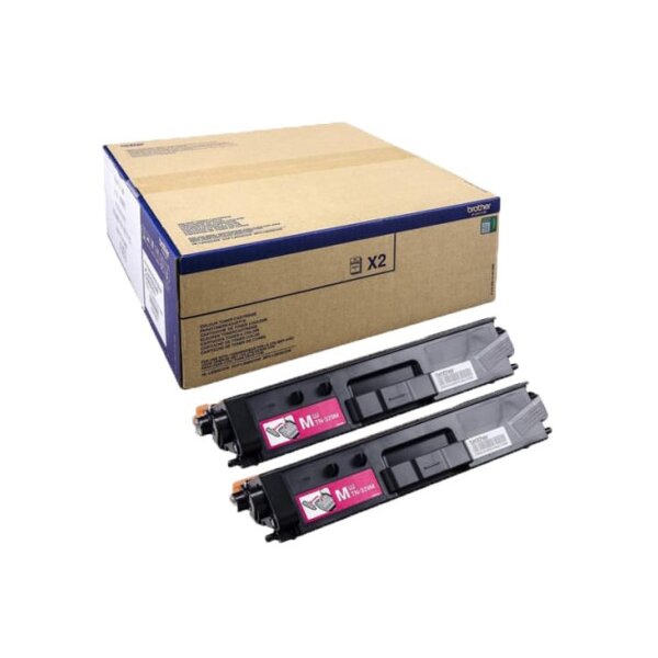 BROTHER Toner Super HY Twin magenta TN-329MTWIN MFC-L8450 2x6000 Seiten