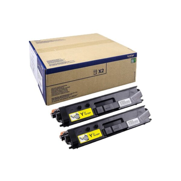 BROTHER Toner Super HY Twin yellow TN-329YTWIN MFC-L8450 2x6000 Seiten
