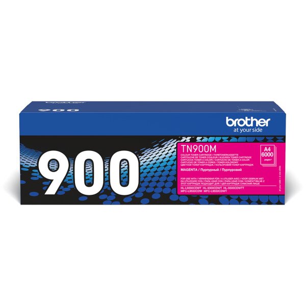 BROTHER Toner Super HY magenta TN-900M HL-L9200CDWT 6000 pages