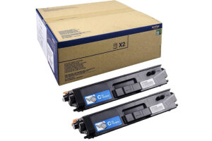 BROTHER Toner Super HY Twin cyan TN-900CTWIN HL-L9200CDWT...