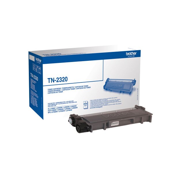 BROTHER Toner HY schwarz TN-2320 HL-L2340/L2360 2600 Seiten