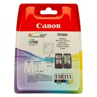 CANON Multipack Tinte schwarz color PGCL510 1 PIXMA MP...