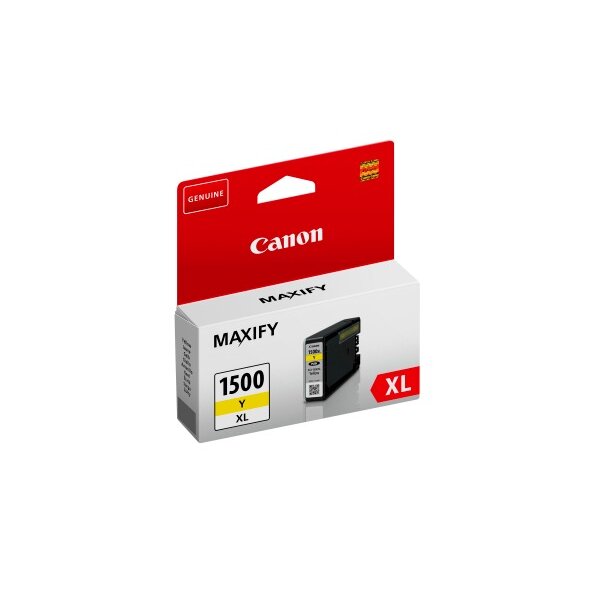 CANON Cartouche dencre XL yellow PGI-1500XL Y MAXIFY MB2050/MB2350 12ml