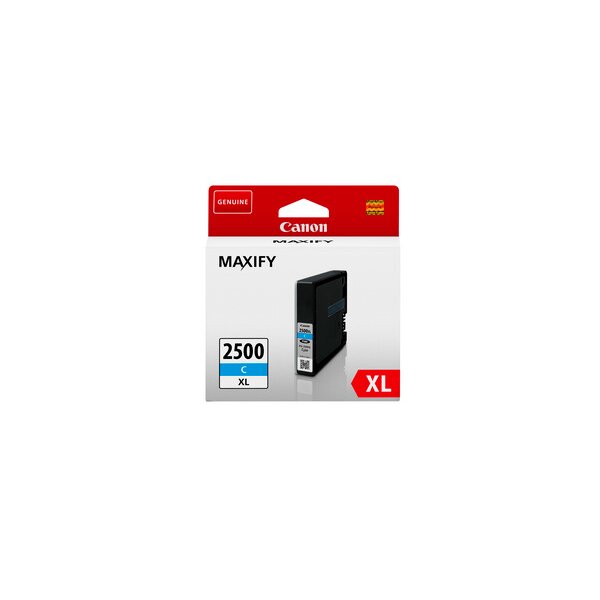 CANON Cartouche dencre XL cyan PGI-2500XL C MAXIFY MB5050/MB5350 19,3ml