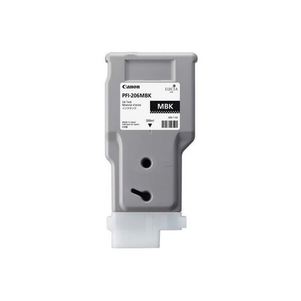 CANON Cartouche dencre mat noir PFI206MBK iPF 6400/6450 300ml