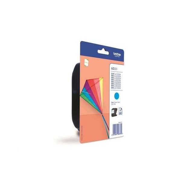 BROTHER Cartouche dencre cyan LC-223C MFC-J5620DW 550 pages