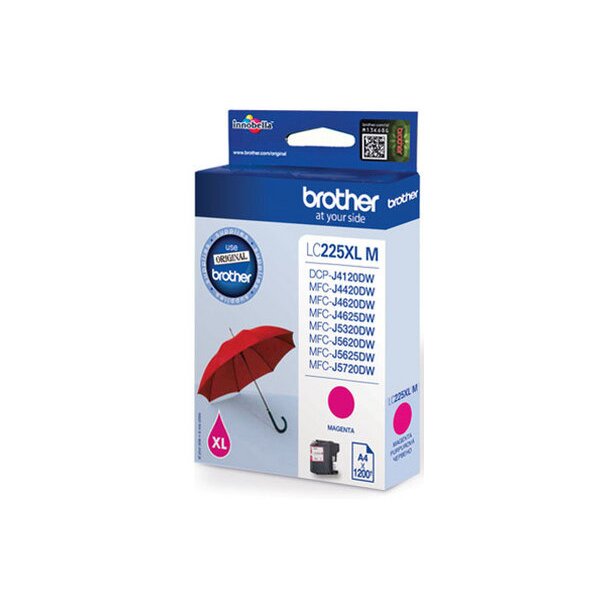 BROTHER Cartouche dencre magenta LC-225XLM MFC-J5620DW 1200 pages
