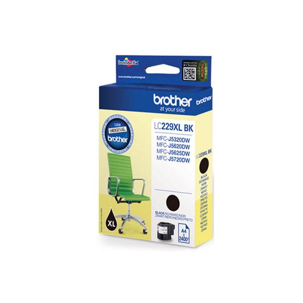 BROTHER Tintenpatrone schwarz LC-229XLBK MFC-J5720DW 2400 Seiten