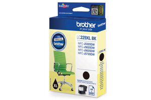 BROTHER Tintenpatrone schwarz LC-229XLBK MFC-J5720DW 2400...