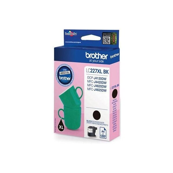 BROTHER Cartouche dencre noir LC-227XLBK MFC-J4620DW 1200 pages