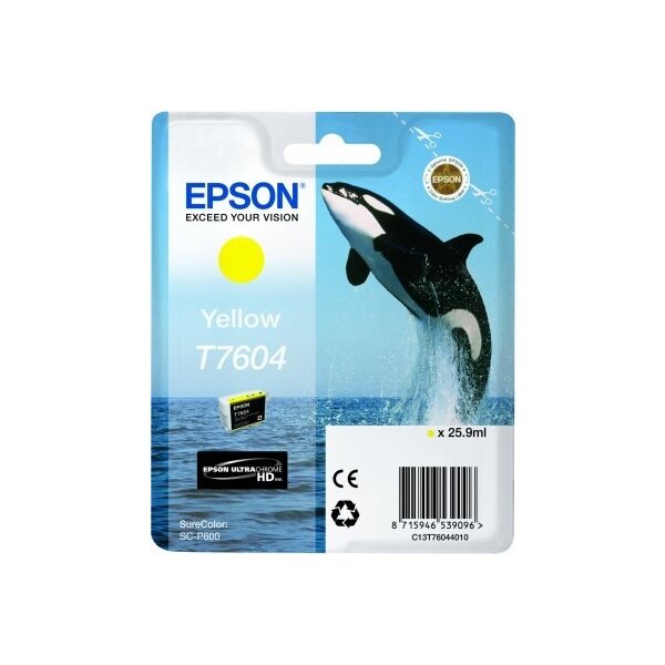 EPSON Cart. dencre yellow T760440 SureColor P 600 25,9ml