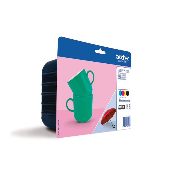 BROTHER Valuepack encre CMYBK LC-227XLVALB MFC-J4620DW 1200 pages