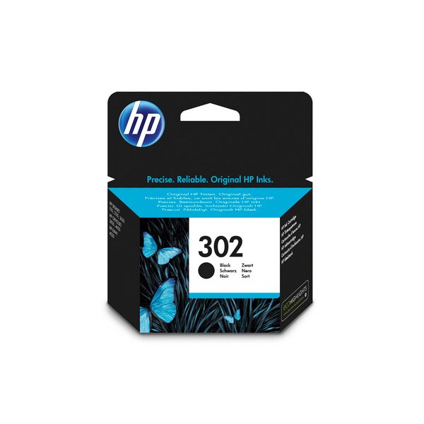 HP Cartouche dencre 302 noir F6U66AE OfficeJet 3830 190 pages
