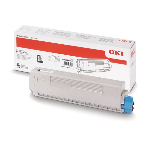 OKI Toner schwarz 45862840 MC853/873 7000 Seiten