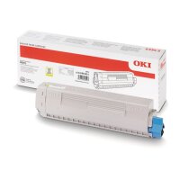 OKI Toner yellow 45862814 MC873 10000 Seiten