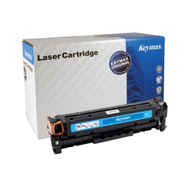KEYMAX RMC- Toner-Modul cyan CF381AKEY f. HP CLJ Pro M476 2700 S.