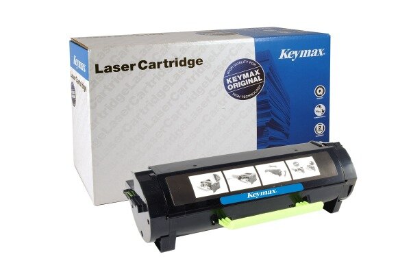 KEYMAX RMC- Toner-Modul HY schwarz 50F2H00KEY f. Lexmark MS310/610 5000 S.
