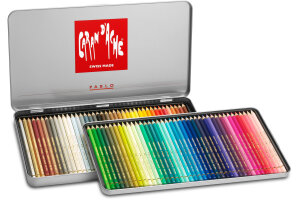 CARAN DACHE Crayon de couleur Pablo 666.380 ass. 80 pcs.