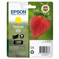 EPSON Tintenpatrone yellow T298440 XP-235 335 435 180 Seiten