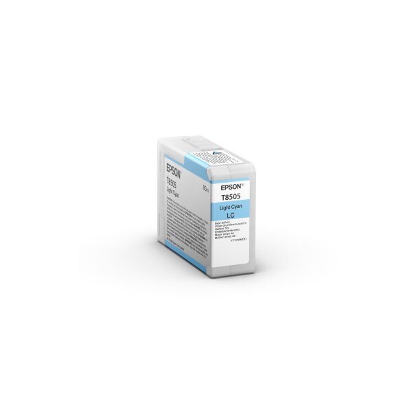 EPSON Cart. dencre light cyan T850500 SureColor SC-P800 80ml