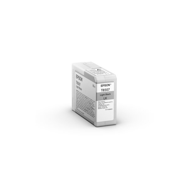 EPSON Cart. dencre light noir T850700 SureColor SC-P800 80ml