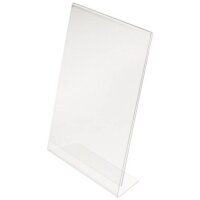 deflecto Tischaufsteller, DIN A4 hoch, schräg