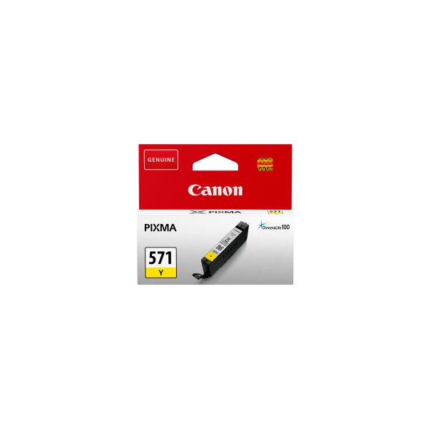 CANON Tintenpatrone yellow CLI-571Y PIXMA MG5750 7ml