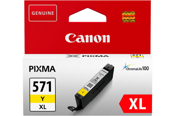 CANON Cartouche dencre XL yellow CLI-571XLY PIXMA MG5750 11ml